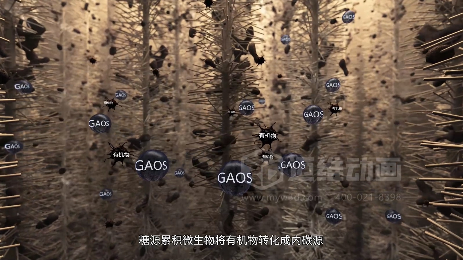 鄉鎮污水一體化處理工藝技術3D動畫展示(圖3)